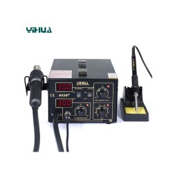 REWORK STATION 852D+ YIHUA 2 IN 1 110V/220V REWORK STATION 852D+ YIHUA 2 IN 1 110V/220V